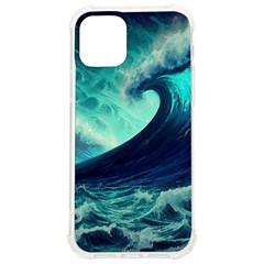 Waves Ocean Sea Tsunami Nautical Iphone 12/12 Pro Tpu Uv Print Case by Jancukart