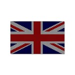 Union Jack Flag British Flag Sticker (Rectangular) Front