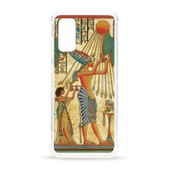 Egyptian Man Sun God Ra Amun Samsung Galaxy S20 6 2 Inch Tpu Uv Case by Celenk