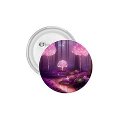 Trees Forest Landscape Nature Neon 1 75  Buttons by Uceng