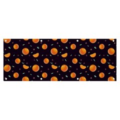 Oranges Banner And Sign 8  X 3  by SychEva