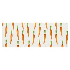 Carrot Banner And Sign 8  X 3  by SychEva