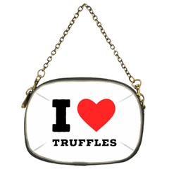 I Love Truffles Chain Purse (one Side) by ilovewhateva