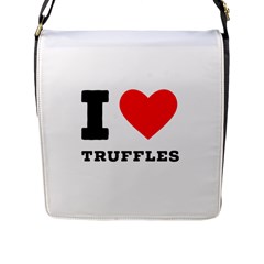 I Love Truffles Flap Closure Messenger Bag (l) by ilovewhateva