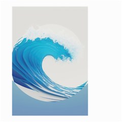 Wave Tsunami Tidal Wave Ocean Sea Water Small Garden Flag (two Sides) by Ravend