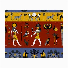 Ancient-egyptian-religion-seamless-pattern Small Glasses Cloth (2 Sides) by Salman4z