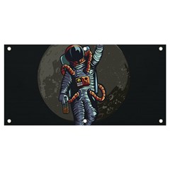 Illustration-drunk-astronaut Banner And Sign 4  X 2  by Salman4z