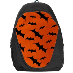 Halloween-card-with-bats-flying-pattern Backpack Bag by Salman4z