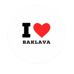 I Love Baklava Mini Round Pill Box (pack Of 5) by ilovewhateva