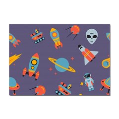 Space-seamless-pattern Sticker A4 (10 Pack) by Salman4z