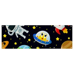 Space-seamless-pattern   - Banner And Sign 12  X 4  by Salman4z