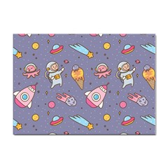 Outer-space-seamless-background Sticker A4 (10 Pack) by Salman4z