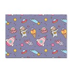 Outer-space-seamless-background Sticker A4 (10 pack) Front