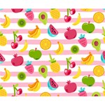 Tropical-fruits-berries-seamless-pattern Deluxe Canvas 14  x 11  (Stretched) 14  x 11  x 1.5  Stretched Canvas