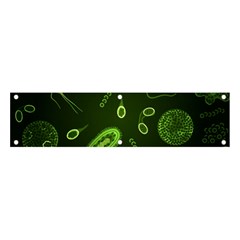 Bacteria-virus-seamless-pattern-inversion Banner And Sign 4  X 1  by Salman4z