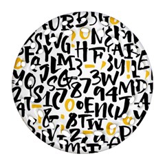 Letters-pattern Ornament (round Filigree) by Salman4z