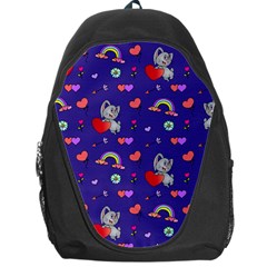 Texture Seamless Digital Scrapbooking Decorative Backpack Bag by pakminggu