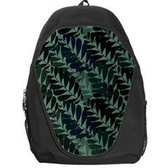 Background Pattern Leaves Texture Design Wallpaper Backpack Bag by pakminggu