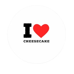I Love Cheesecake Mini Round Pill Box by ilovewhateva