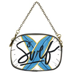 Wave Surfing Surfboard Surfing Chain Purse (two Sides) by pakminggu