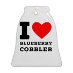 I love blueberry cobbler Ornament (Bell) Front