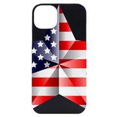 United States Of America Flag Of The United States Independence Day Iphone 14 Plus Black Uv Print Case by danenraven