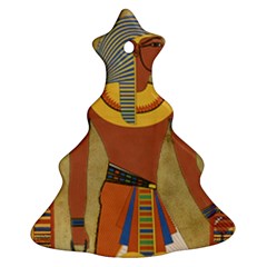 Egyptian Tutunkhamun Pharaoh Design Ornament (christmas Tree)  by Mog4mog4