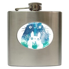 My Neighbor Totoro Hip Flask (6 Oz) by Mog4mog4