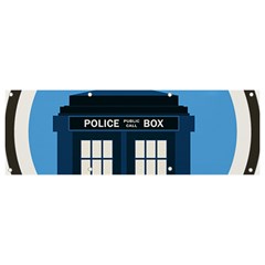 Doctor Who Tardis Banner And Sign 9  X 3  by Mog4mog4