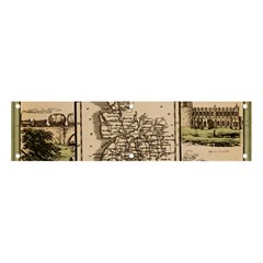 Antique Map Railway Lines Railway Train Char Banner And Sign 4  X 1  by Mog4mog4