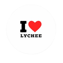 I Love Lychee  Mini Round Pill Box (pack Of 5) by ilovewhateva