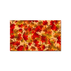 Wallpaper Background Autumn Fall Sticker Rectangular (100 Pack) by Vaneshart