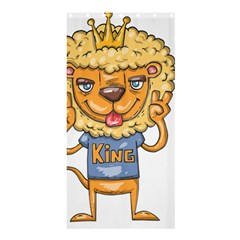 Animation-lion-animals-king-cool Shower Curtain 36  X 72  (stall)  by 99art