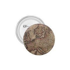 Old Vintage Classic Map Of Europe 1 75  Buttons by B30l