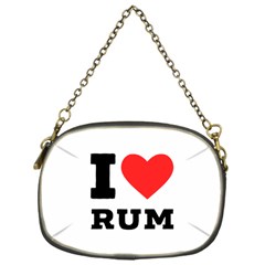 I Love Rum Chain Purse (one Side) by ilovewhateva