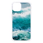 Ai Generated Waves Ocean Sea Tsunami Nautical Blue Sea iPhone 13 TPU UV Print Case Front