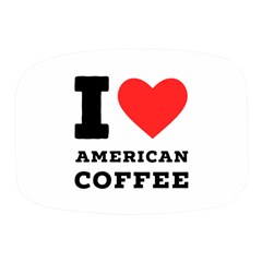 I Love American Coffee Mini Square Pill Box by ilovewhateva