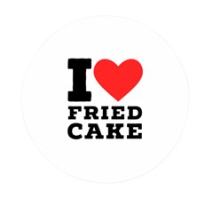 I Love Fried Cake  Mini Round Pill Box (pack Of 3) by ilovewhateva