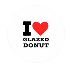 I Love Glazed Donut Mini Round Pill Box by ilovewhateva