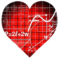 Geometry Mathematics Cube Wooden Puzzle Heart by Ndabl3x