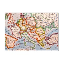 Map Europe Globe Countries States Crystal Sticker (a4) by Ndabl3x