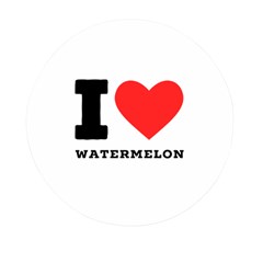 I Love Watermelon  Mini Round Pill Box (pack Of 5) by ilovewhateva