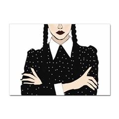 Wednesday Addams Sticker A4 (100 Pack) by Fundigitalart234