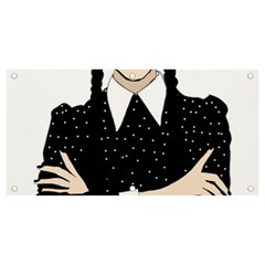 Wednesday Addams Banner And Sign 4  X 2  by Fundigitalart234