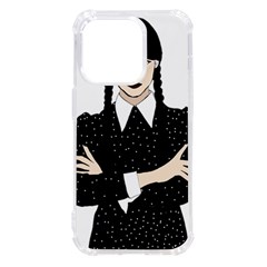 Wednesday Addams Iphone 14 Pro Tpu Uv Print Case by Fundigitalart234