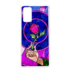 Stained Glass Rose Samsung Galaxy Note 20 Tpu Uv Case by Cowasu