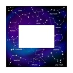 Realistic Night Sky With Constellations White Box Photo Frame 4  x 6  Front