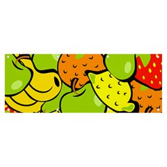 Fruit Food Wallpaper Banner And Sign 8  X 3  by Dutashop