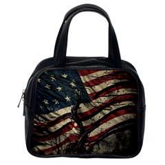 Flag Usa American Flag Classic Handbag (one Side) by uniart180623