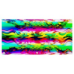 Waves Of Color Banner And Sign 4  X 2  by uniart180623